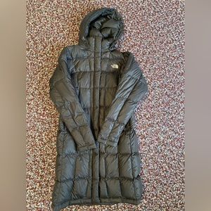 North Face long parka